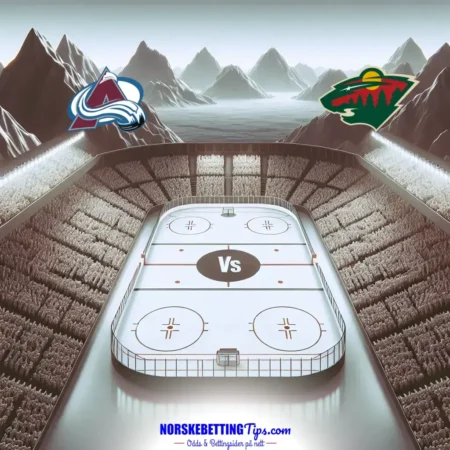Colorado Avalanche mot Minnesota Wild 20-01-2025 oddstips og analyse