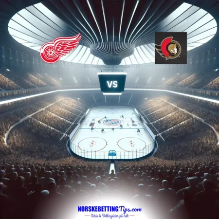 Detroit Red Wings mot Ottawa Senators 08-01-2025 oddstips og analyse