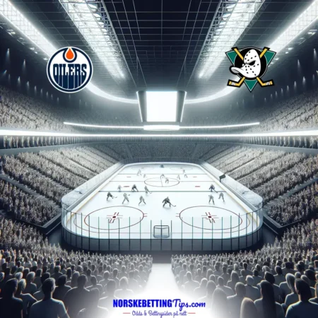 Edmonton Oilers mot Anaheim Ducks 04-01-2025 oddstips og analyse