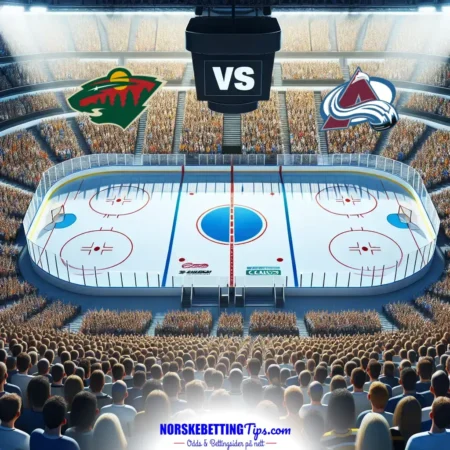Minnesota Wild mot Colorado Avalanche 10-01-2025 oddstips og analyse