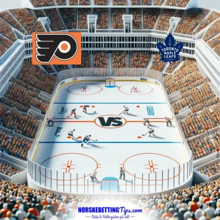 Philadelphia Flyers mot Toronto Maple Leafs 08-01-2025 oddstips og analyse