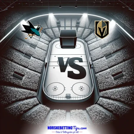 San Jose Sharks mot Vegas Golden Knights 08-01-2025 oddstips og analyse