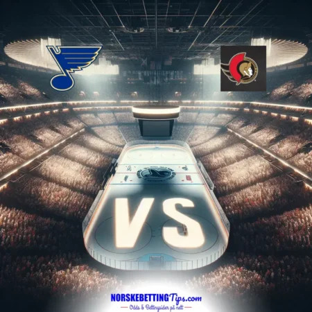 St. Louis Blues mot Ottawa Senators 04-01-2025 oddstips og analyse
