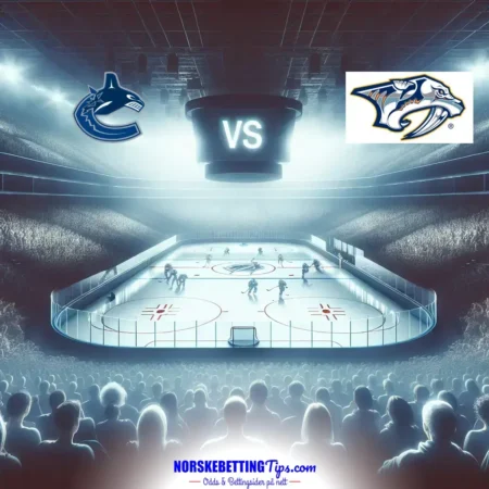 Vancouver Canucks mot Nashville Predators 04-01-2025 oddstips og analyse