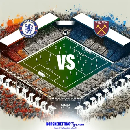 Chelsea mot West Ham 2025-02-03 oddstips og analyse