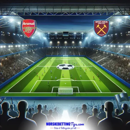 Arsenal mot West Ham 2025-02-22 oddstips og analyse