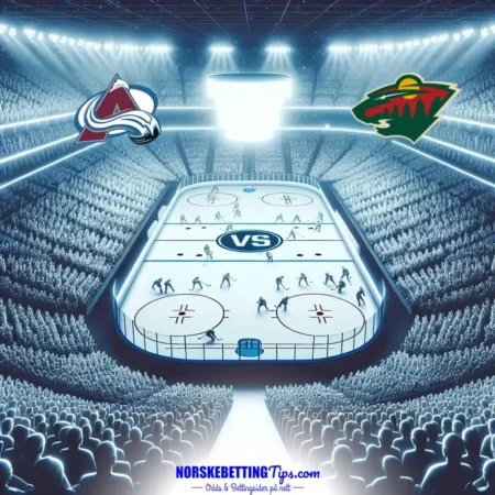 Colorado Avalanche mot Minnesota Wild 01-03-2025 oddstips og analyse