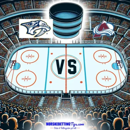 Nashville Predators mot Colorado Avalanche 23-02-2025 oddstips og analyse
