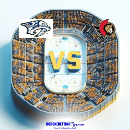 Nashville Predators mot Ottawa Senators 04-02-2025 oddstips og analyse