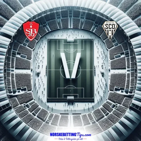 Stade Brestois 29 mot Angers 09-03-2025 oddstips og analyse