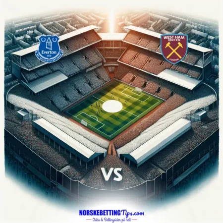 Everton mot West Ham 2025-03-15 oddstips og analyse