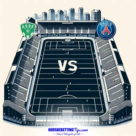 Saint Etienne mot Paris Saint Germain 29-03-2025 oddstips og analyse