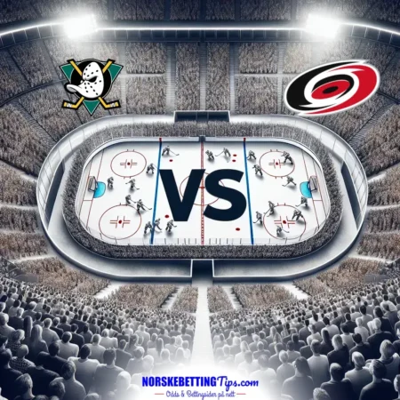 Anaheim Ducks mot Carolina Hurricanes 24-03-2025 oddstips og analyse