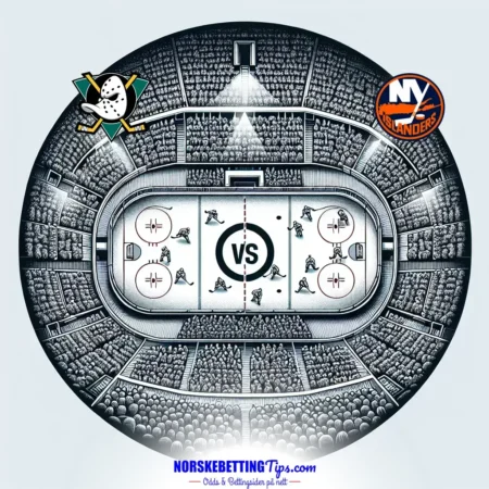 Anaheim Ducks mot New York Islanders 10-03-2025 oddstips og analyse