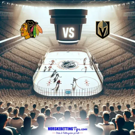 Chicago Blackhawks mot Vegas Golden Knights 29-03-2025 oddstips og analyse