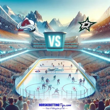 Colorado Avalanche mot Dallas Stars 16-03-2025 oddstips og analyse