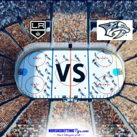 Los Angeles Kings mot Nashville Predators 16-03-2025 oddstips og analyse