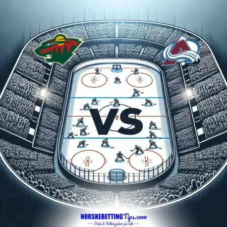 Minnesota Wild mot Colorado Avalanche 12-03-2025 oddstips og analyse
