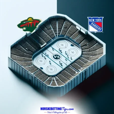 Minnesota Wild mot New York Rangers 14-03-2025 oddstips og analyse