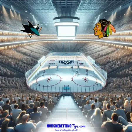 San Jose Sharks mot Chicago Blackhawks 14-03-2025 oddstips og analyse