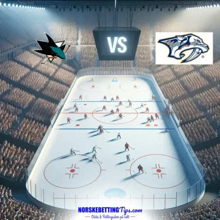 San Jose Sharks mot Nashville Predators 12-03-2025 oddstips og analyse