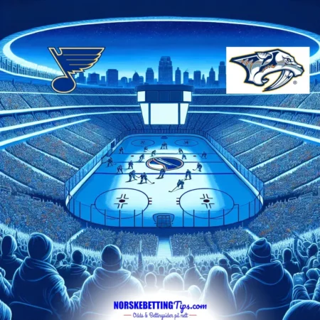 St. Louis Blues mot Nashville Predators 23-03-2025 oddstips og analyse