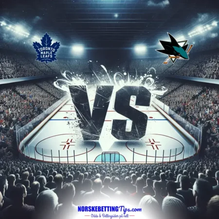 Toronto Maple Leafs mot San Jose Sharks 04-03-2025 oddstips og analyse
