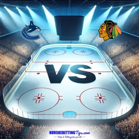 Vancouver Canucks mot Chicago Blackhawks 16-03-2025 oddstips og analyse