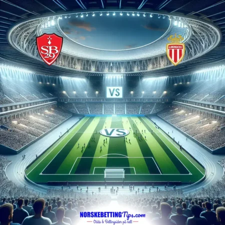 Stade Brestois 29 mot Monaco 05-04-2025 oddstips og analyse