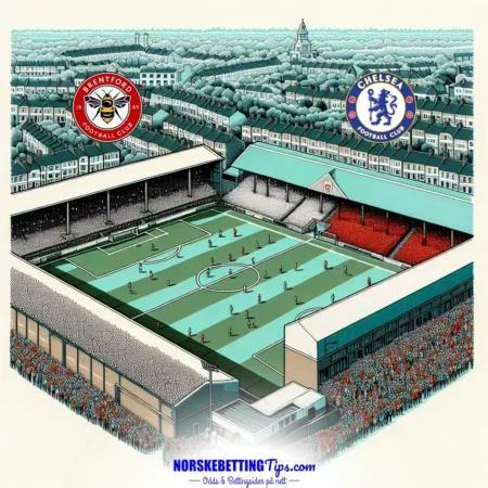 Brentford mot Chelsea 2025-04-06 oddstips og analyse