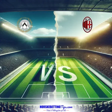 Udinese mot AC Milan 11-04-2025 oddstips og analyse