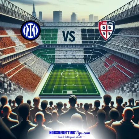 Inter mot Cagliari 12-04-2025 oddstips og analyse