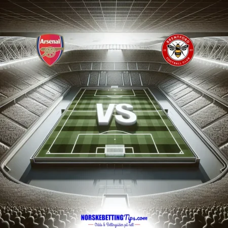 Arsenal mot Brentford 2025-04-12 oddstips og analyse