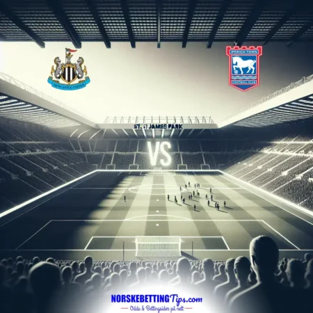 Newcastle mot Ipswich 2025-04-26 oddstips og analyse