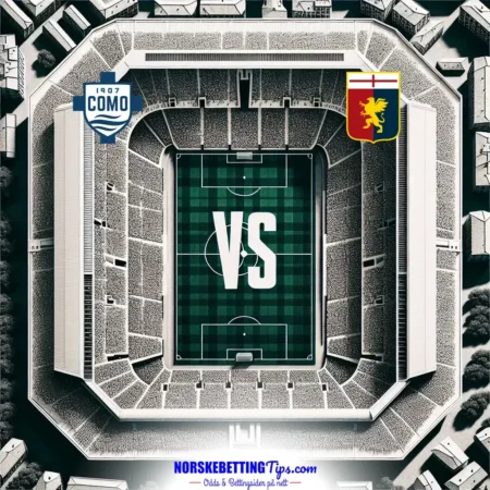 Como mot Genoa 27-04-2025 oddstips og analyse