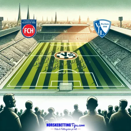 1. FC Heidenheim mot VfL Bochum 02-05-2025 oddstips og analyse