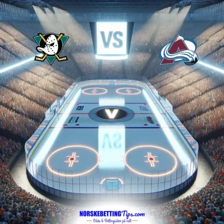 Anaheim Ducks mot Colorado Avalanche 14-04-2025 oddstips og analyse