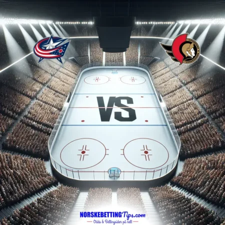 Columbus Blue Jackets mot Ottawa Senators 09-04-2025 oddstips og analyse