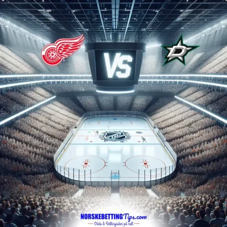 Detroit Red Wings mot Dallas Stars 15-04-2025 oddstips og analyse