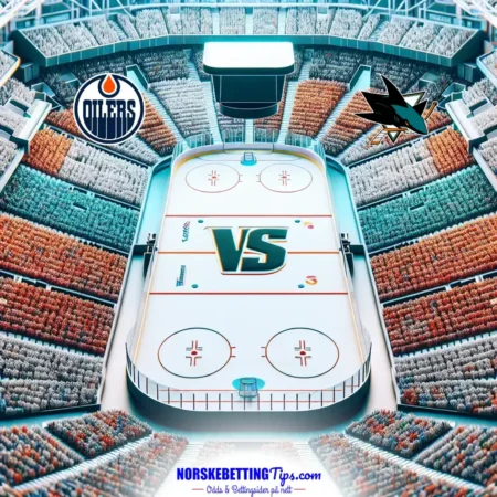 Edmonton Oilers mot San Jose Sharks 12-04-2025 oddstips og analyse