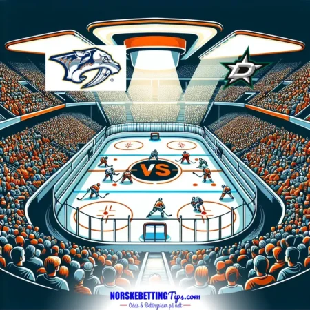 Nashville Predators mot Dallas Stars 17-04-2025 oddstips og analyse