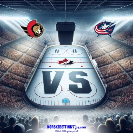 Ottawa Senators mot Columbus Blue Jackets 06-04-2025 oddstips og analyse