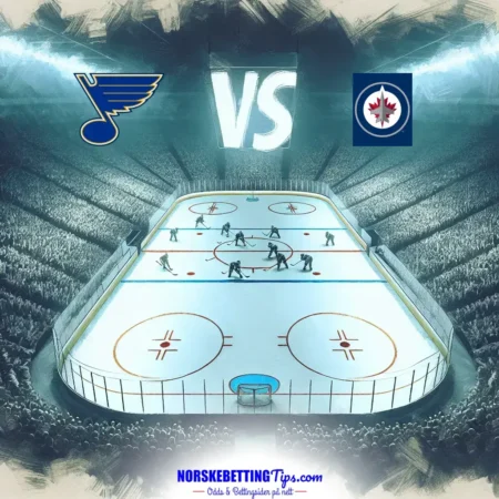 St. Louis Blues mot Winnipeg Jets 25-04-2025 oddstips og analyse