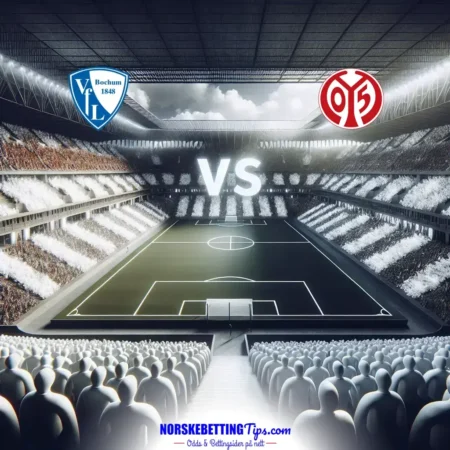 VfL Bochum mot FSV Mainz 05 10-05-2025 oddstips og analyse