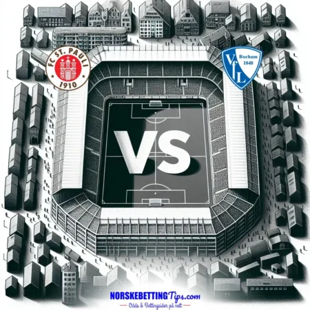 FC St. Pauli mot VfL Bochum 17-05-2025 oddstips og analyse