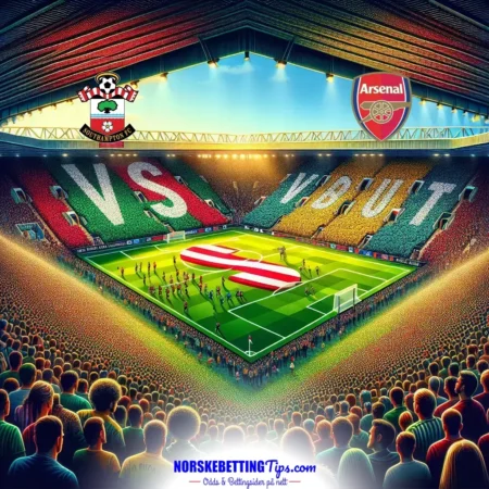 Southampton mot Arsenal 2025-05-25 oddstips og analyse