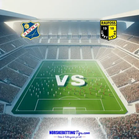 Lyn mot Raufoss 2025-06-18 oddstips og analyse