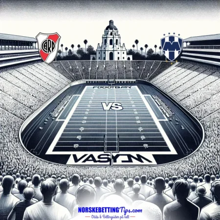 River Plate mot Monterrey 2025-06-22 oddstips og analyse