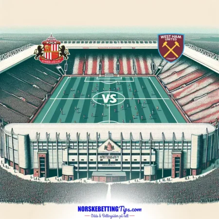 Sunderland mot West Ham 2025-08-16 oddstips og analyse
