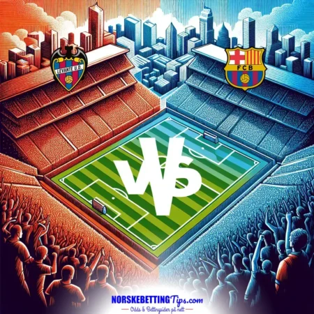 Levante mot Barcelona 23-08-2025 oddstips og analyse